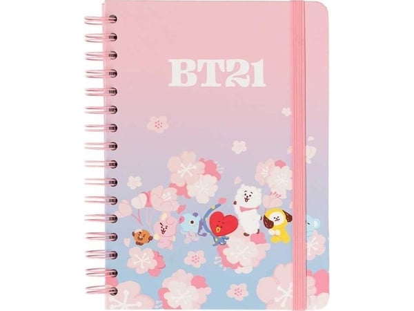 Line Friends BT21 - Notatbok / notatbok A5
