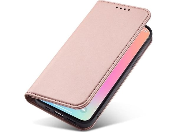 Magnetkortfodral till iPhone 13 Pro - rosa