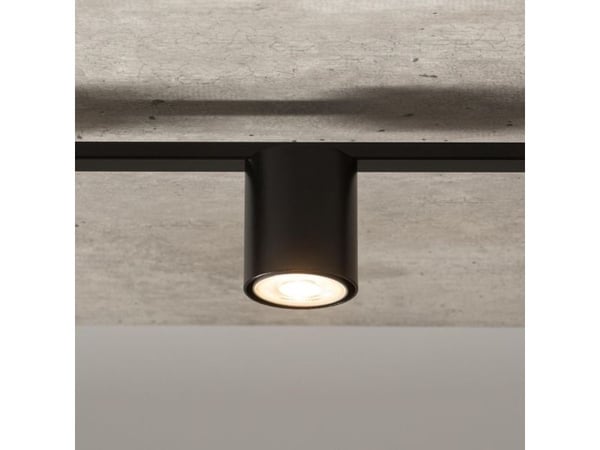 Taklampe Sigma moderne rør til gang Sky svart metall
