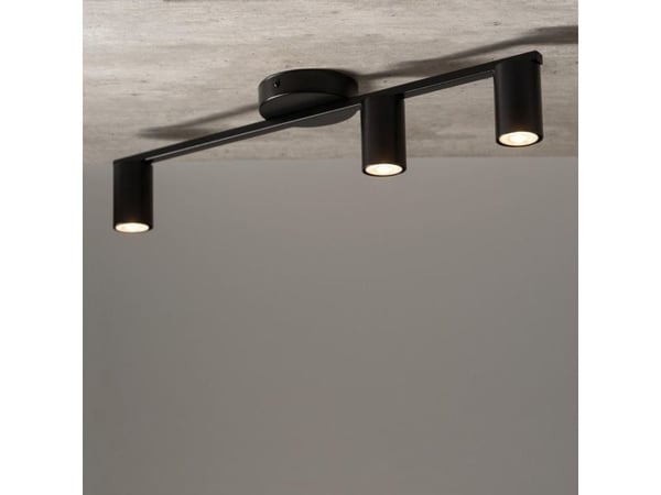 Taklampe Sigma moderne rør til gang Sky svart metall