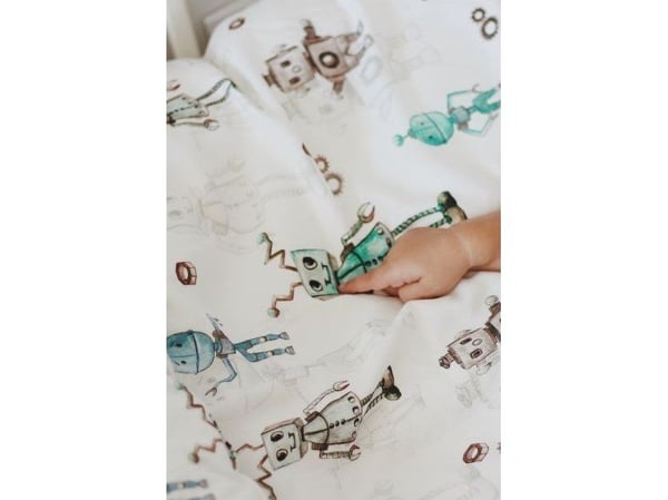 PULP BAMBOO Bambus swaddle - ROBOTER
