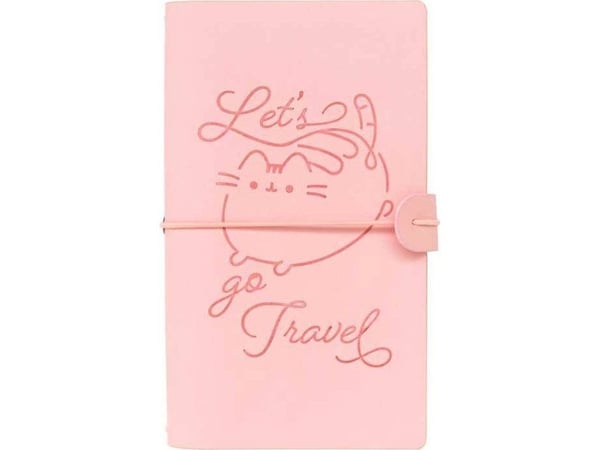 Pusheen reise-notatbok B6 (rosa) 1 stk