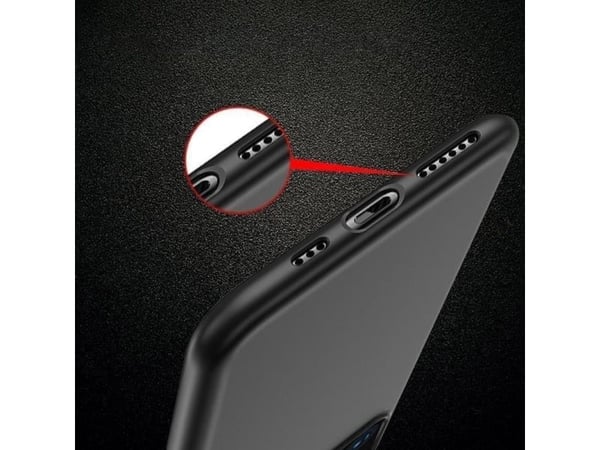 Soft Case Cover gel fleksibelt etui til Motorola Moto G71 5G - svart