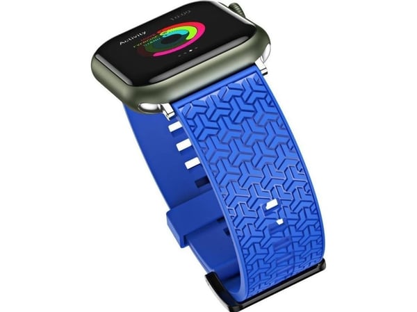 Hurtel klokkerem/armbånd til Watch Y for Watch 7/6/5/4/3/2/SE (41/40/38mm) blå