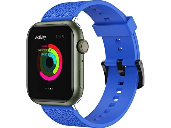 Hurtel klokkerem/armbånd til Watch Y for Watch 7/6/5/4/3/2/SE (41/40/38mm) blå