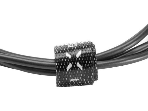 Kaapeli USB Kiinteä Kiinteä data- ja latauskaapeli, USB-A -> micro USB, 20 W, pituus 2 m, musta