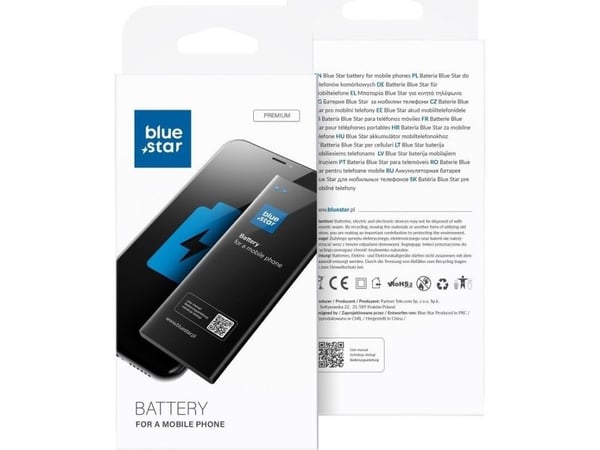 Blue Star batteri til Xiaomi Redmi Note 8 PRO (BM4J) 4500 mAh Li-Ion Blue Star
