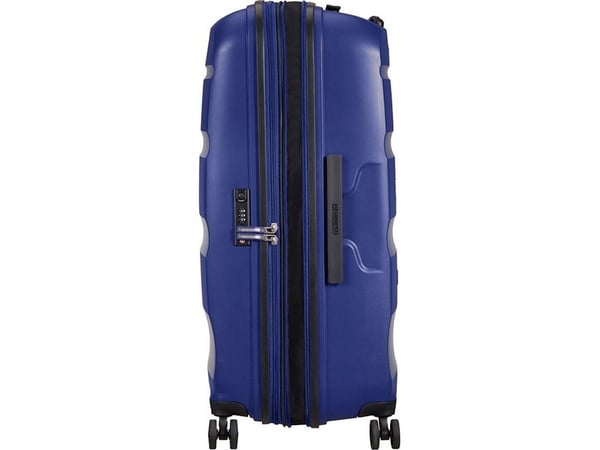 American Tourister BON AIR DLX, Tralle, Hard overflate, Marineblå, Midnight Navy, Stor, Polypropylen (PP)