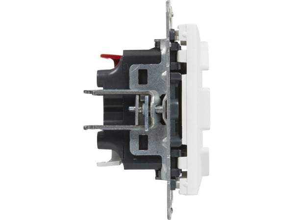 Legrand SUNO - Rullaverhokytkin - 6 AX - 250 V~ - 3-asento: ylös, alas, pysäytys - rullaverhojen suora ohjaus, valkoinen - Legrand 721139 himp