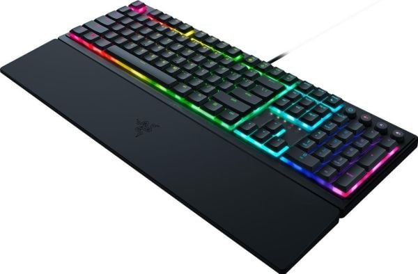 Razer Ornata V3 - Tastatur - lavprofil - bakgrunnsbelyst - USB - QWERTY - USA