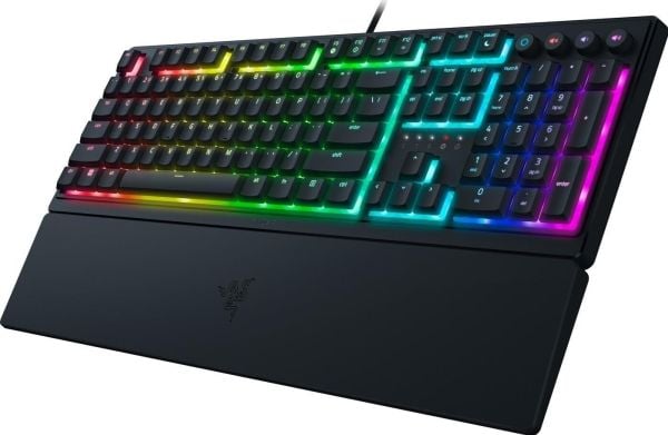 Razer Ornata V3 - Tastatur - lavprofil - bakgrunnsbelyst - USB - QWERTY - USA