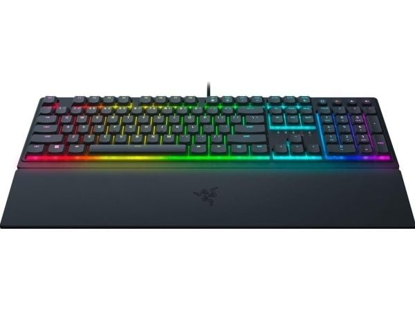 Razer Ornata V3 - Tangentbord - låg profil - bakgrundsbelyst - USB - QWERTY - amerikansk