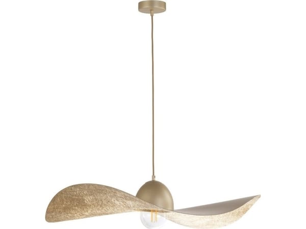 Tak-/henge lampe Sigma gull henge lampe KAPELLO, moderne pendel til soverom over seng