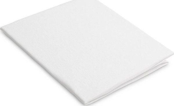 Sensillo beskyttelseslaken ikke-presset til trille/vogn jersey hvit 35x75