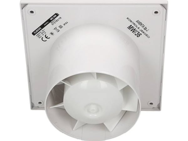 AWENTA vifte Klassisk baderomsvifte fi120 105m3/h 16W 230V hvit Awenta WC120