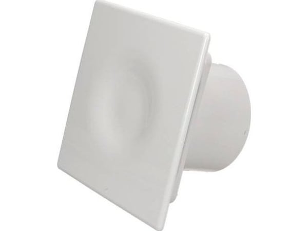 Awenta baderomsventilator Loop WL125H Ø125 mm 55/100 m3/h 6/8W 230V med fuktighetssensor hvit