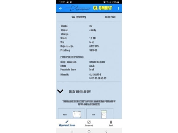 Prodig-tech GL-SMART-8 bil lacktjockleksmätare