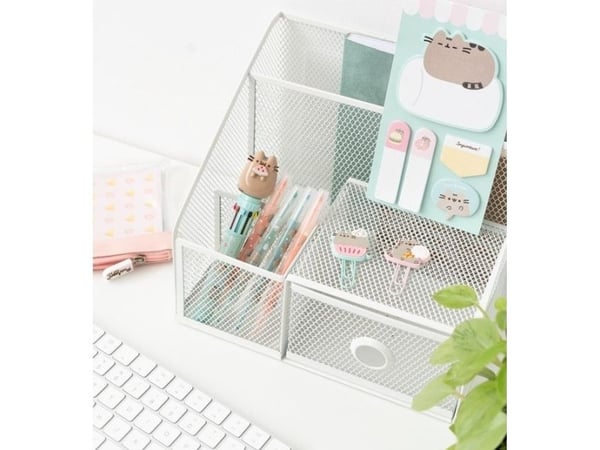 Pusheen skrivesaker-/skolesett fra Foodie-serien (13 deler)