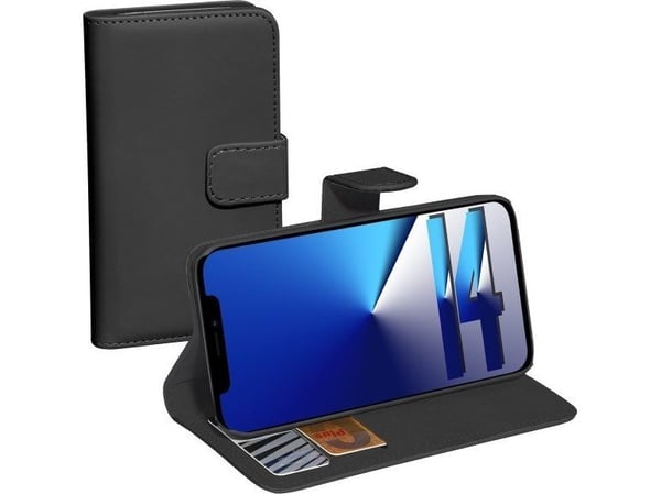 PEDEA 50160960, Folio, Apple, iPhone 14 Pro Max, 17 cm (6.7"), Svart