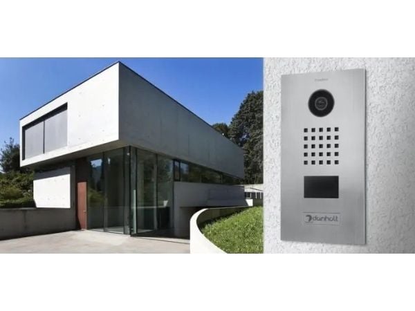 DoorBird D2101V, Rustfrit stål, IP65, IK08, Rustfrit stål, Knapper, 10,100 Mbit/s