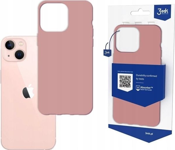 3mk Matt Case iPhone 14 Plus kotelo - vaaleanpunainen