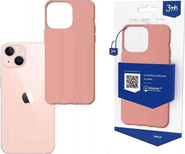 3mk Matt Case iPhone 14 kotelo - vaaleanpunainen