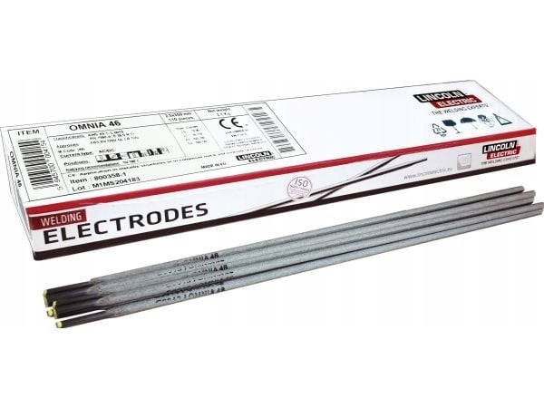 Lincoln Electric RUTILO ELEKTRODAS 2,5 mm 350 mm 2,1 kg OMNIA 46 LINCOLN ELECTRIC
