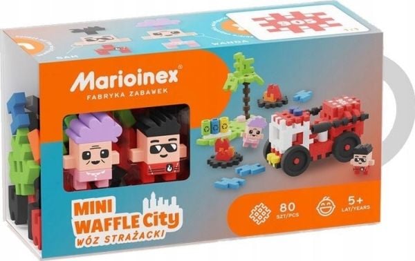 Marioinex Klocki Mini Waffle str. 80 el. brann