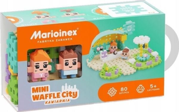 Marioinex Mini Waffle Kawiarnia klosser 80 deler