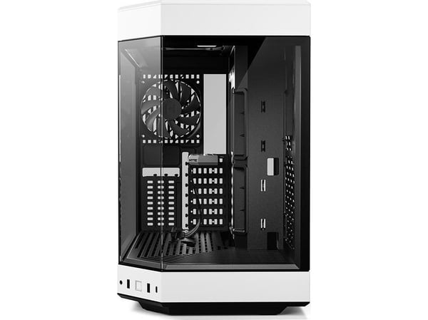 HYTE Y60 mid tower-datorchassi EATX, svart/vit, härdat glas