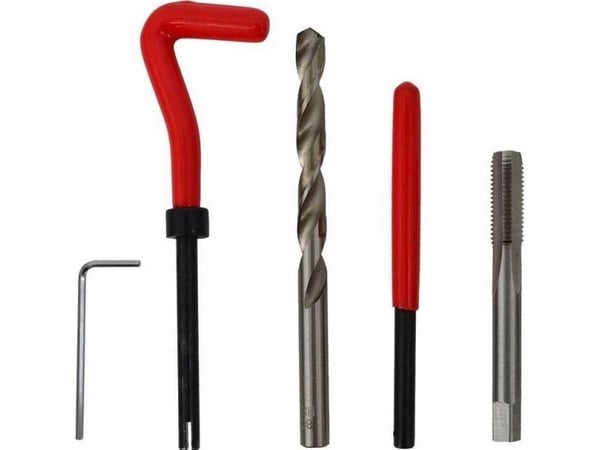 AWTools set för reparation av gängor M6x1.0, 30 st