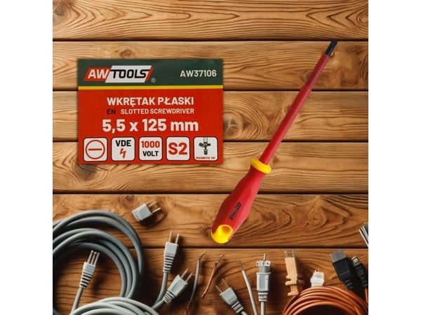 AWTools plåtskruv VDE 5,5x125mm