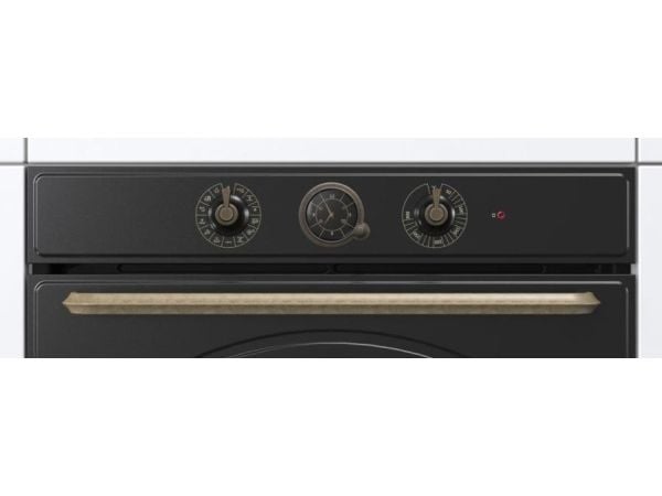 Gorenje BOS67372CLB, Stor, Elektrisk ovn, 77 l, 3500 W, 77 l, 300 °C