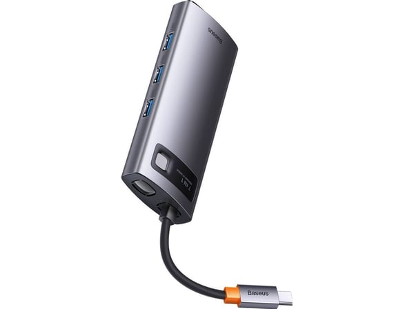 Baseus Metal Gleam dock/replikator USB-C (WKWG040013)