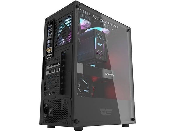 Darkflash DK100 chassi Svart