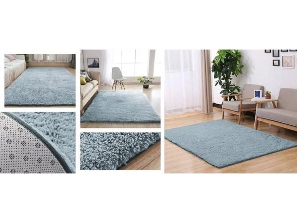 Strado teppe Alpaca 140x200 AlpacaSilver (sølv) universell
