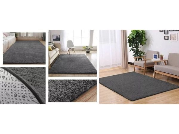 Strado teppe Alpaca 200x300 AlpacaGrey (grå) ensfarget