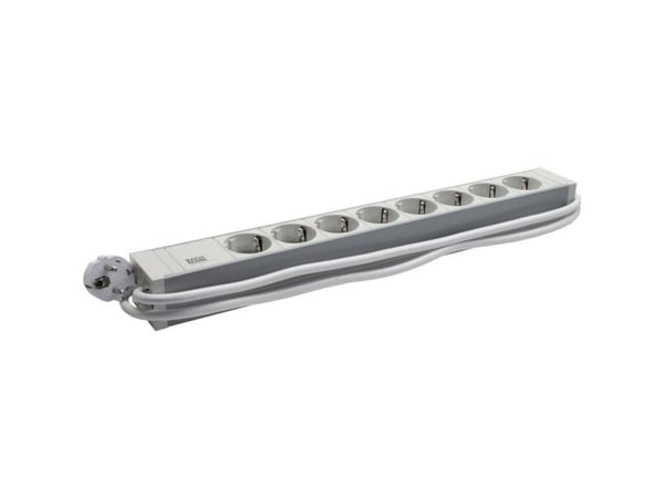 Bachmann 333.601, 2 m, Sisätila, IP20, 1,5 mm², Muovi, Harmaa