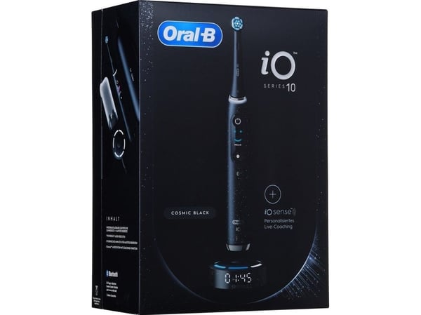 BRAUN-serien iO10 el.zobu birste svart iOM10.1B4.2AD