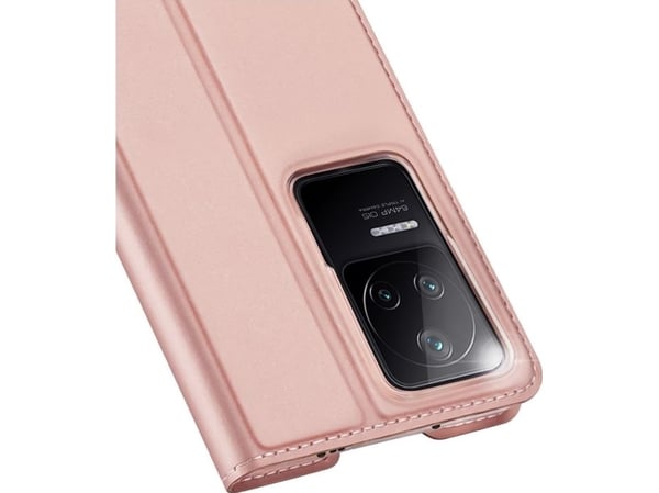 Dux Ducis Dux Ducis Skin Pro hylsterveske Flip Cover Xiaomi Poco F4 5G Rosa