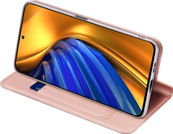 Dux Ducis Dux Ducis Skin Pro hylsterveske Flip Cover Xiaomi Poco F4 5G Rosa