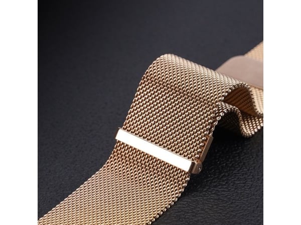 Dux Ducis magnetiskt armband 22mm till Samsung Galaxy Watch / Huawei Watch / Honor Watch / Xiaomi Watch (Milanese Version) - guld