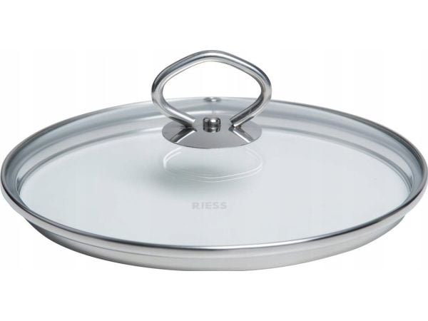 Riess gryte med lokk 24 cm Rosso