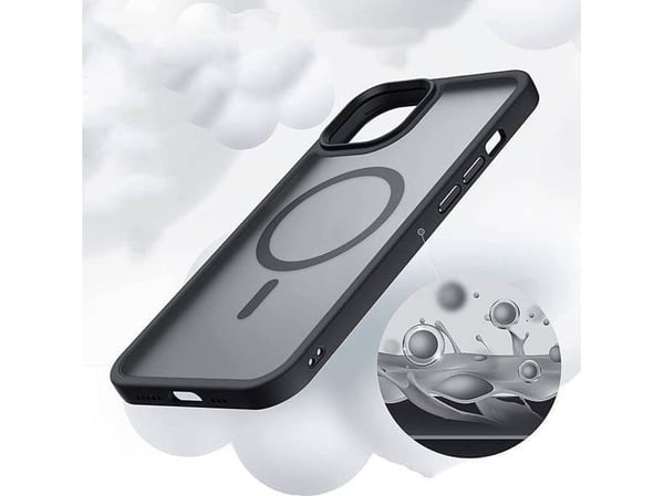 Tech Protect-deksel med Magmat-teknologi for MagSafe Apple iPhone 14 Pro Matt Svart