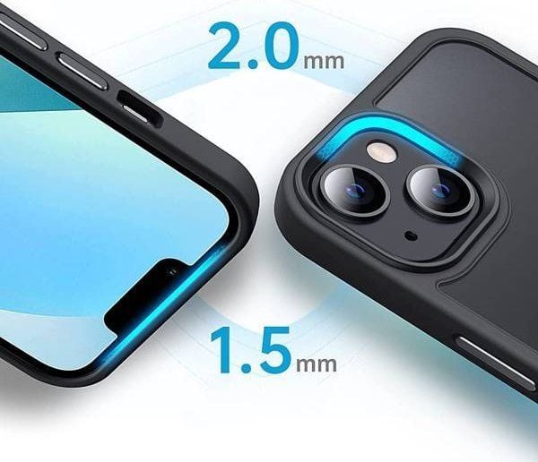 Tech Protect-deksel med Magmat-teknologi for MagSafe Apple iPhone 14 Pro Matt Svart