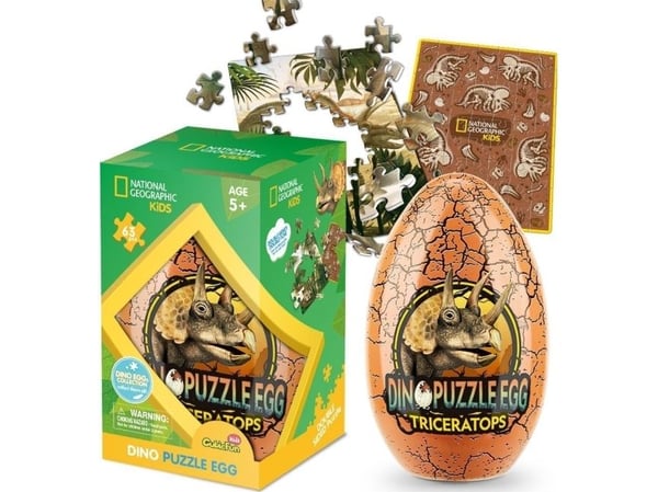 Cubic Fun Puzzle 3D N.G. - Triceratops