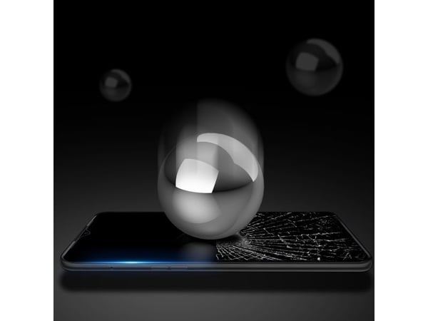 Dux Ducis 9D herdet glass 9H for hele skjermen med rammevennlig til Realme C35 sort