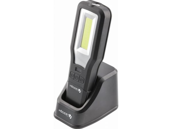 Högert Technik Verkstedslampe med LED USB-sokkel