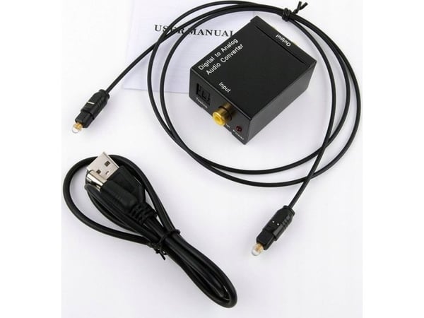 Mozos MOZOS VICTOR-2 DAC digital-til-analog omformer + optisk kabel