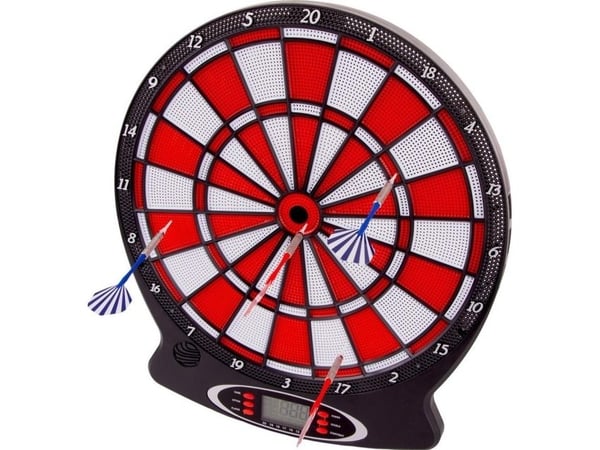 Enero elektronisk darttavle Enero 43 cm rød